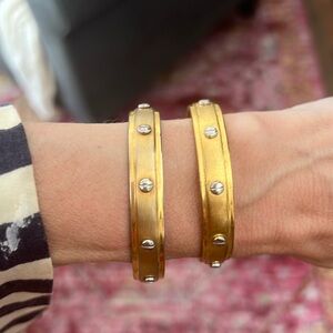 Henry Bendel screw you bracelets set of 2